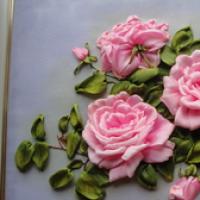 Вышивка лентами розы: мастер класс с пошаговым фото и видео Как вышить розу из лент
